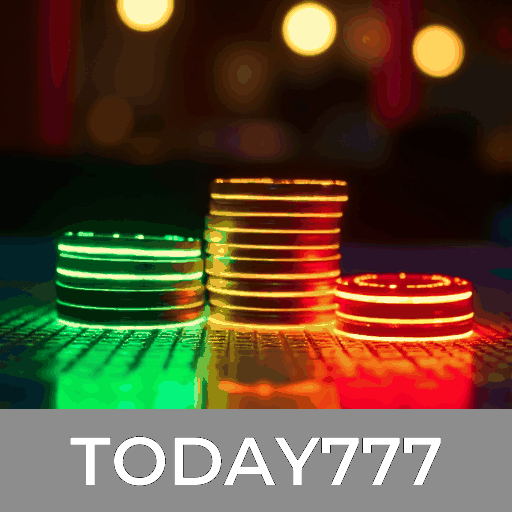 TODAY777: Slots - Jackpots Gigantes, Mesa - Estratégia, Live Dealers - Imersão Total